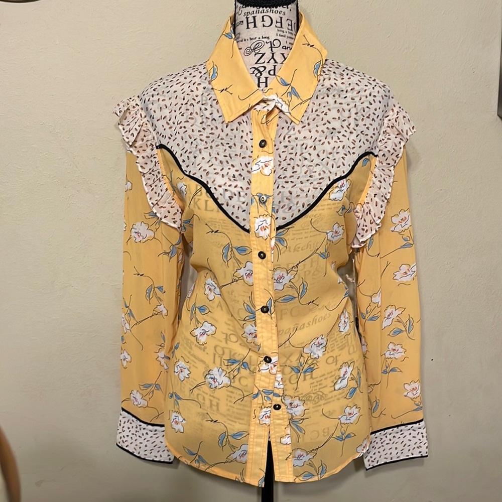 Double D Ranch, Button Down, Small